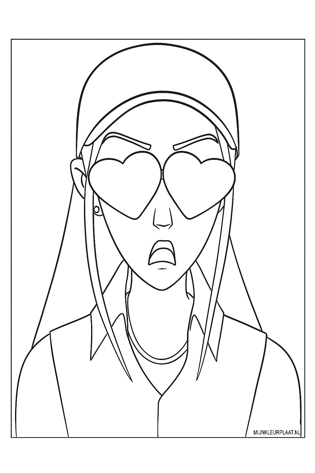 Saja Boys Demon Hunters Variant 4 coloring page for children