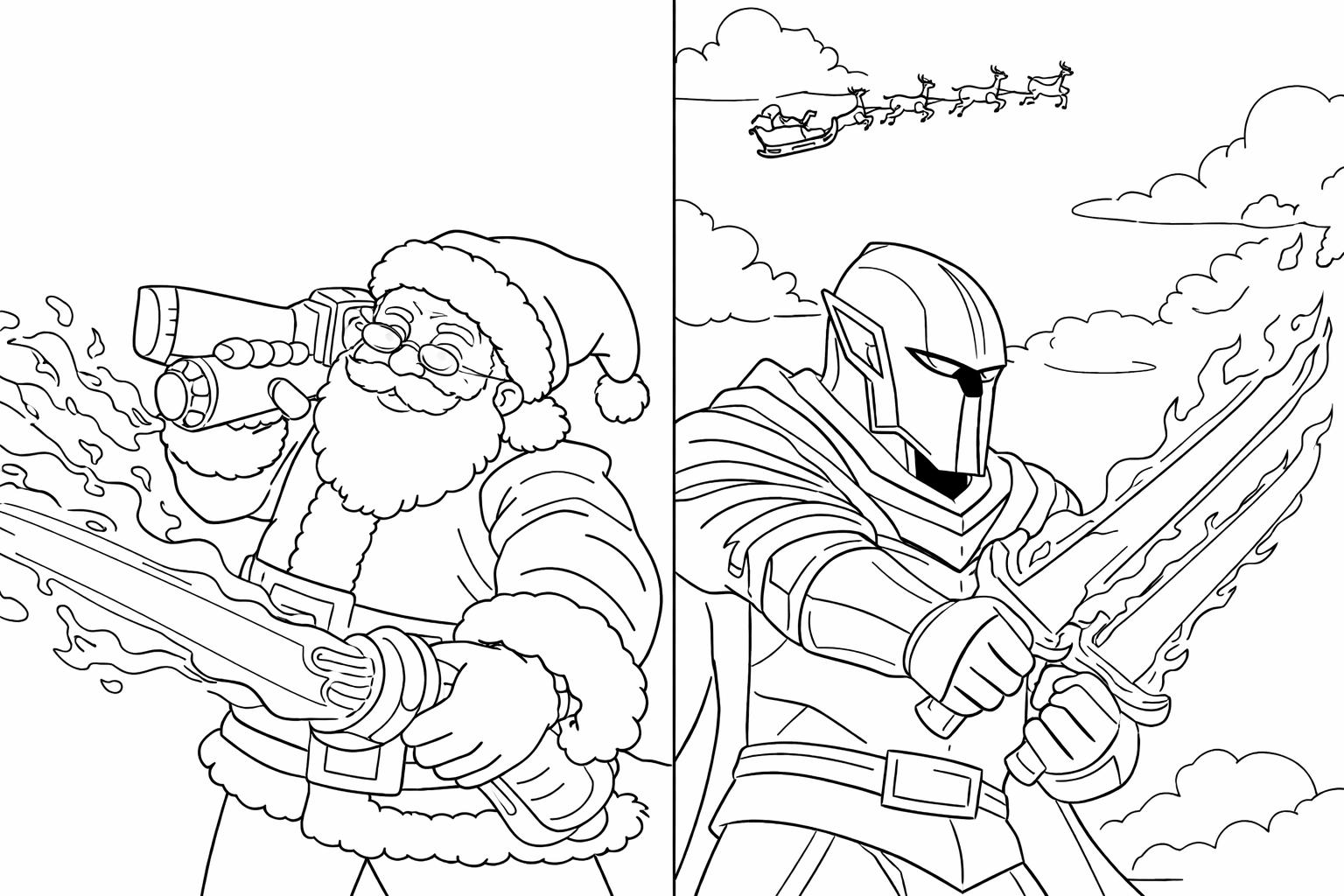 The Forge Roblox coloring page line art