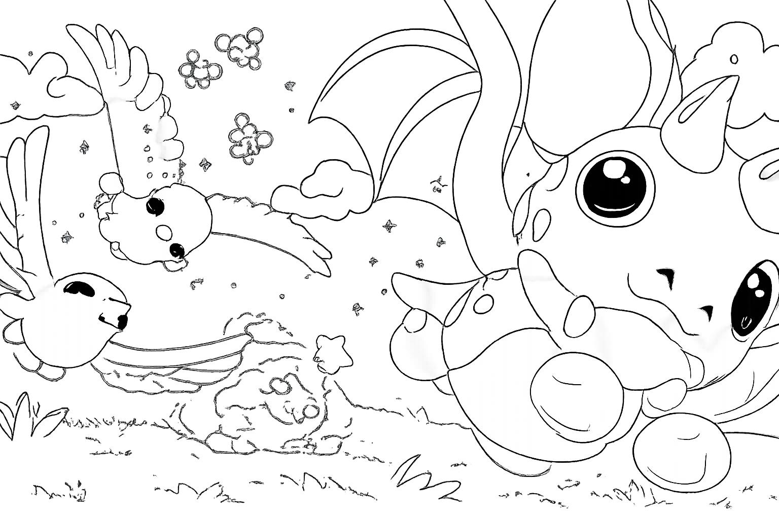 Adopt Me! Roblox coloring page line art