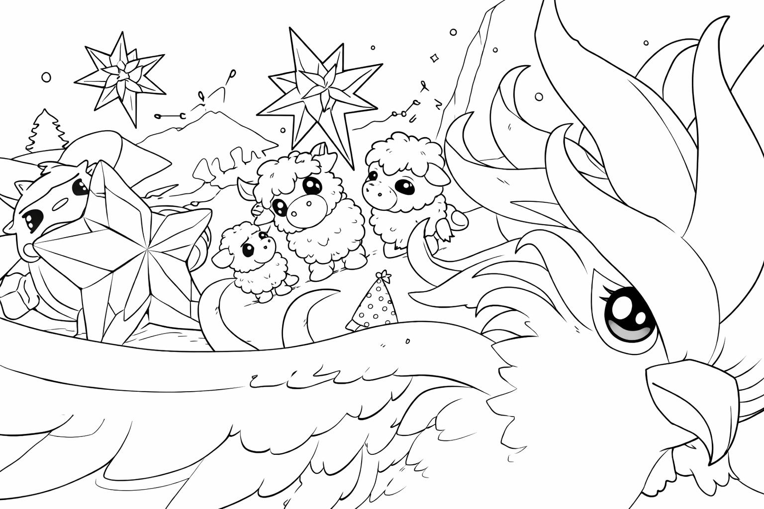 Adopt Me! Roblox kleurplaat - zwart-wit lijntekening