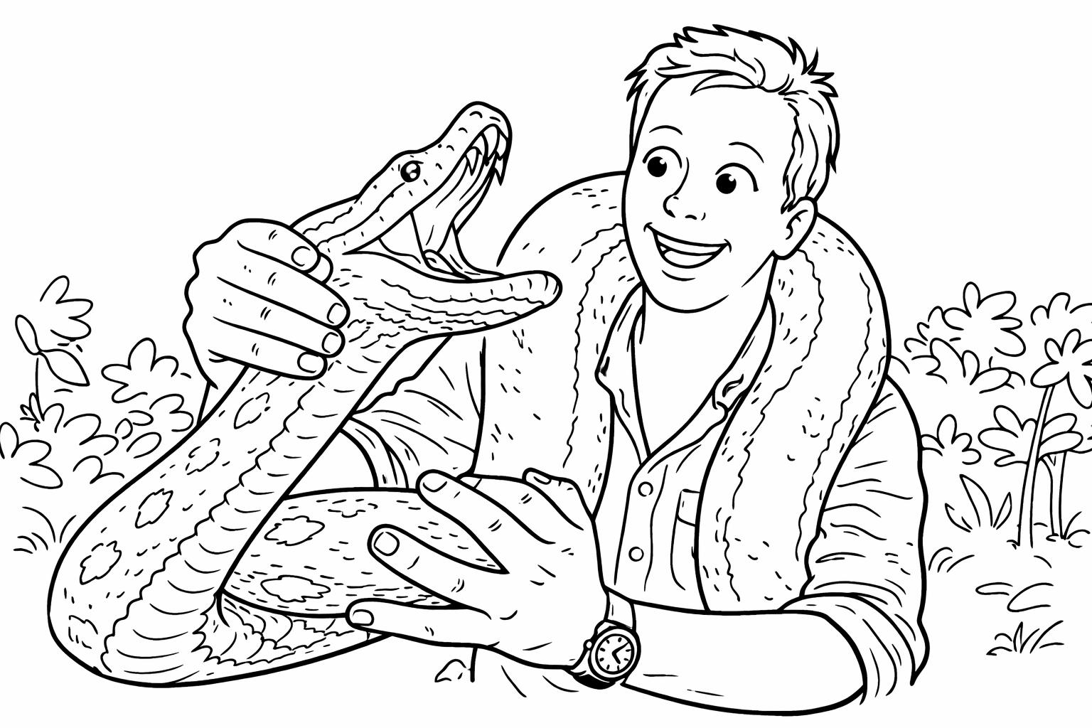 freek vonk coloring page line art
