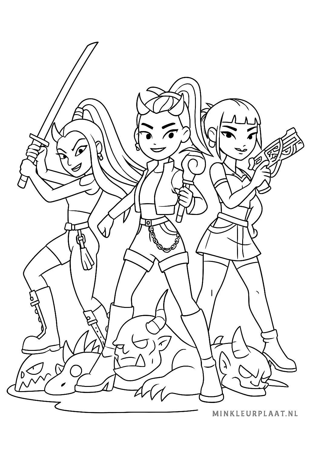 Rumi Dämonenjäger Variante 1