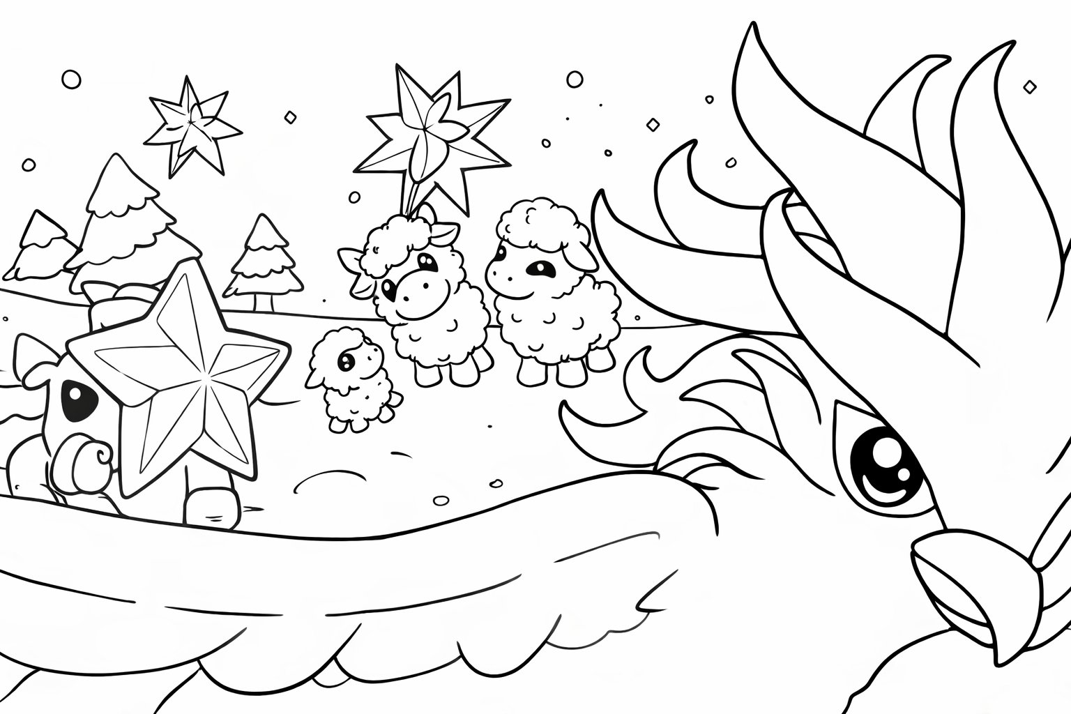 Adopt Me! Roblox kleurplaat - zwart-wit lijntekening