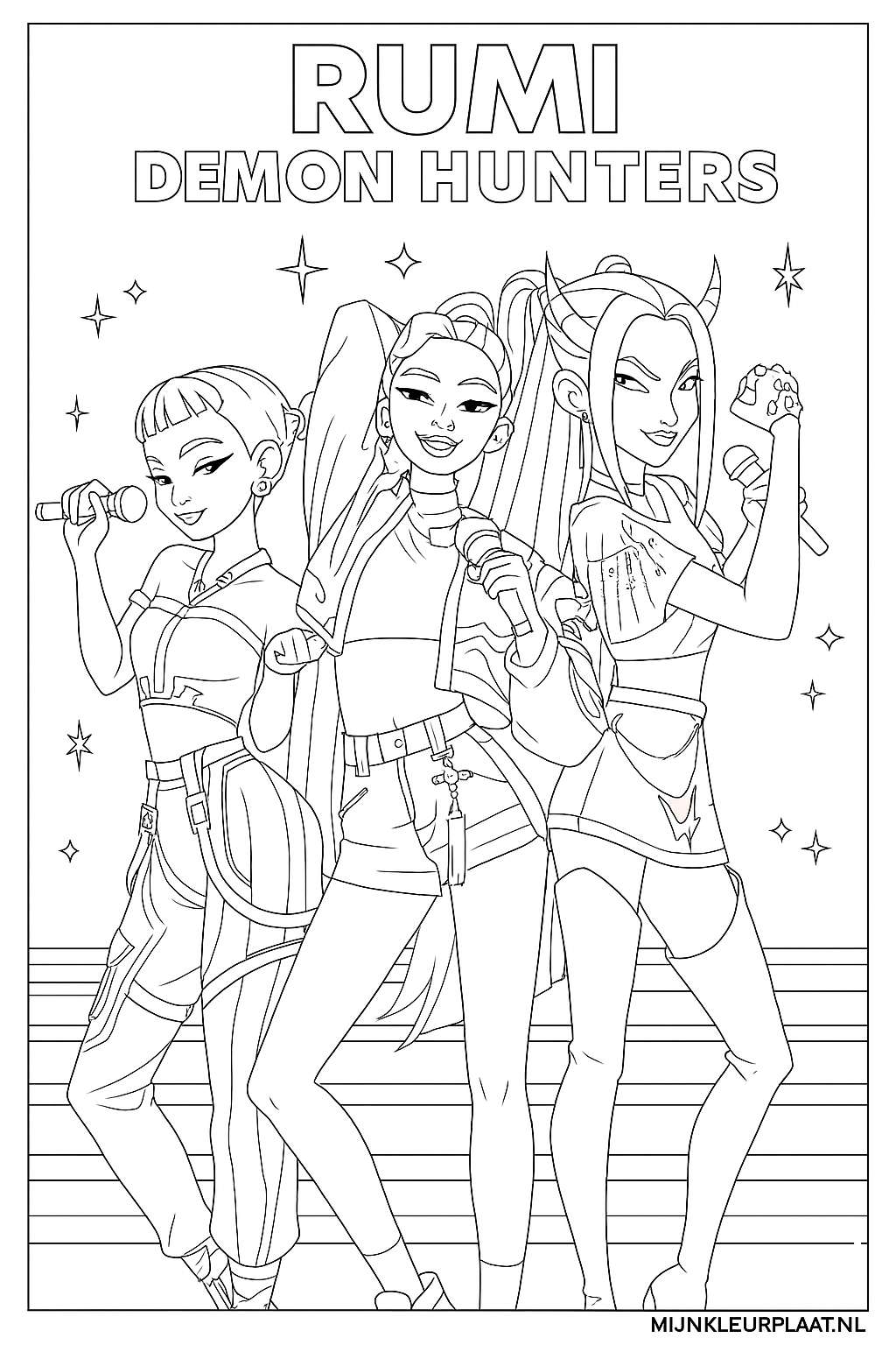 Rumi Dämonenjäger Variante 2