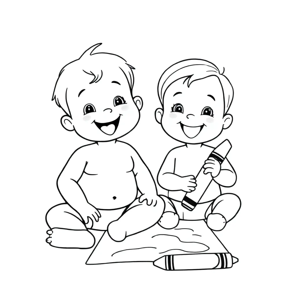 Feuille de coloriage pour enfants
