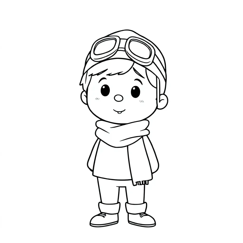 Abeltje van de boeken van Annie MG Schmidt coloring page for children