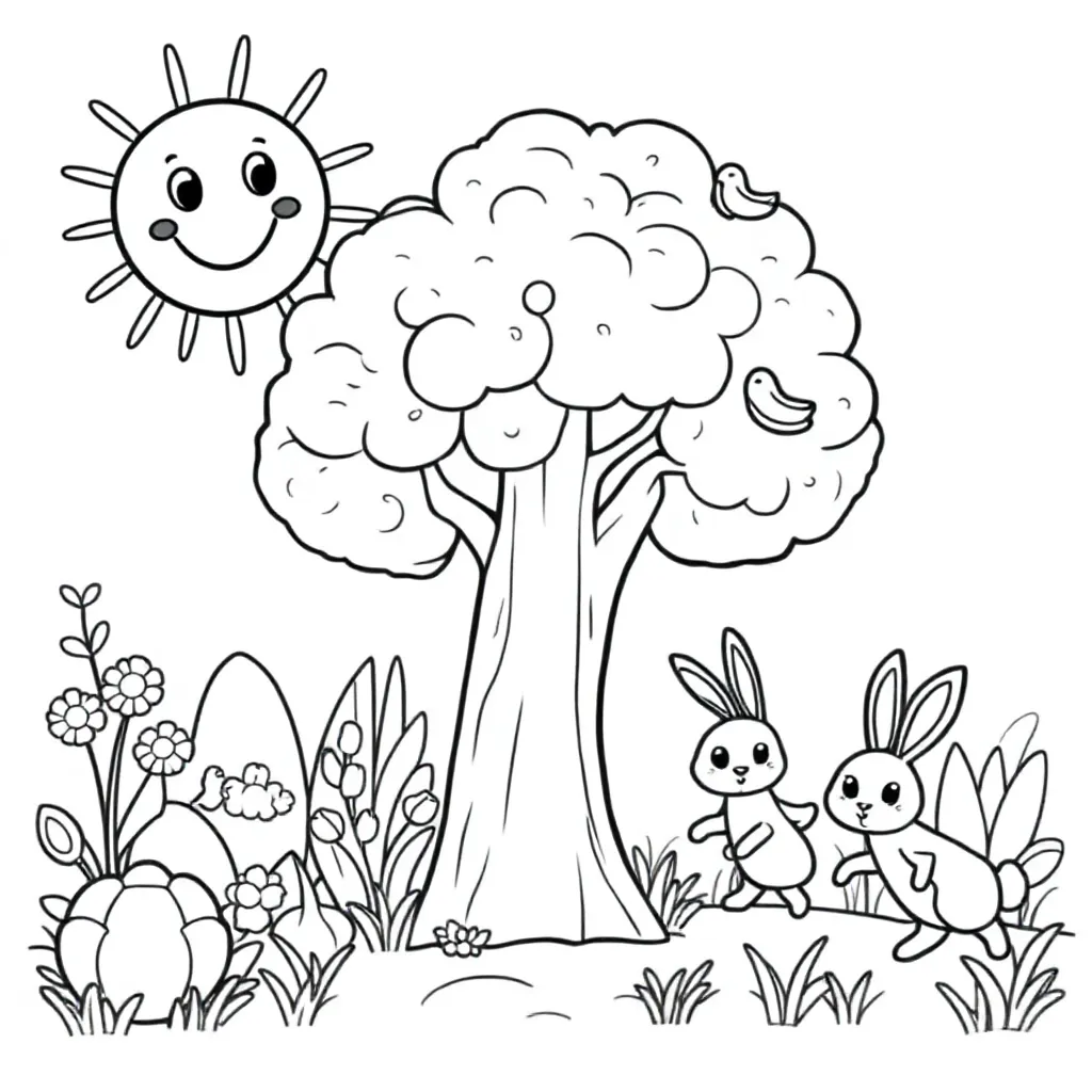 alles kleurplaat voor kinderen