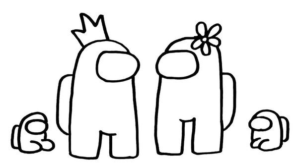 Plantilla para colorear para niños