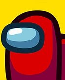 Among Us coloring page for children