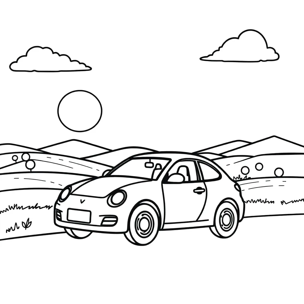Childrens coloring page