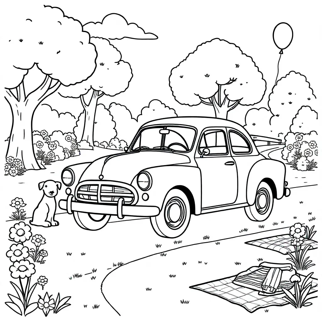 Feuille de coloriage pour enfants
