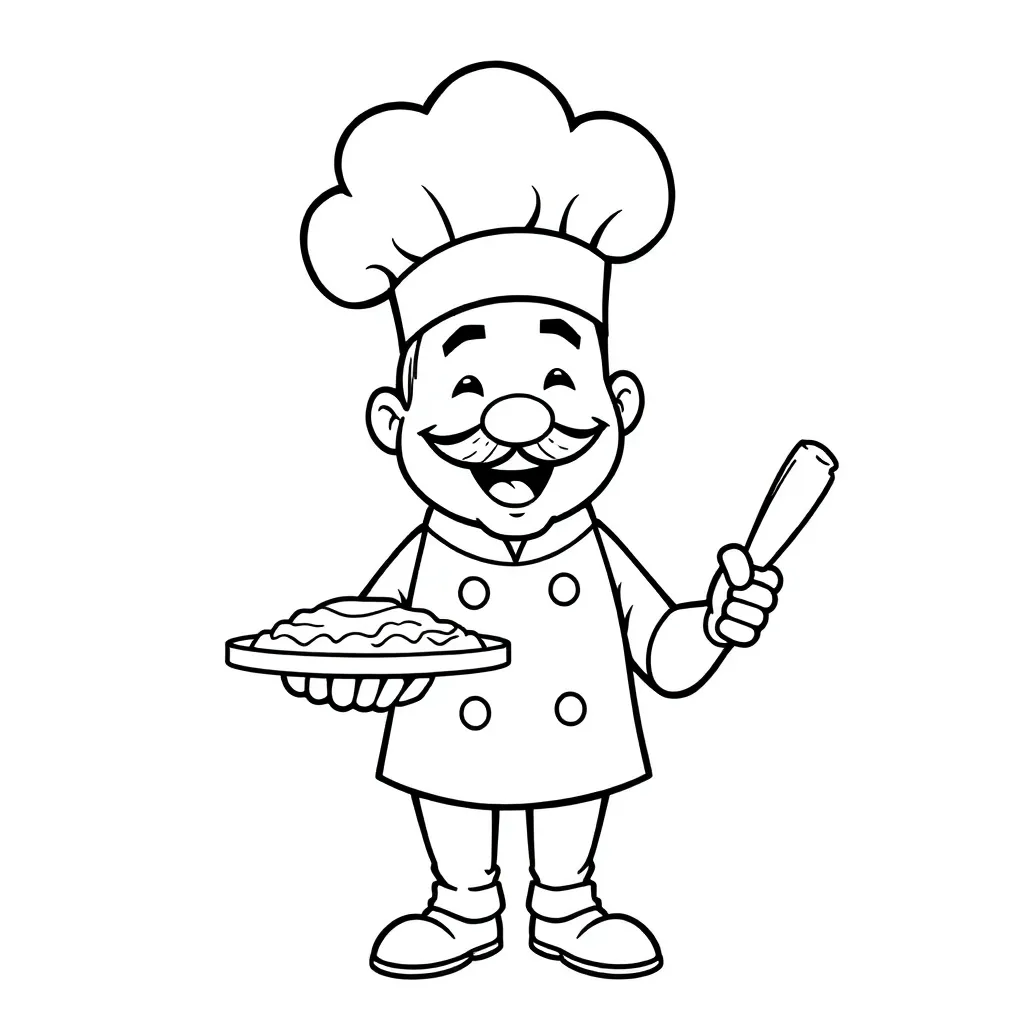 Feuille de coloriage pour enfants