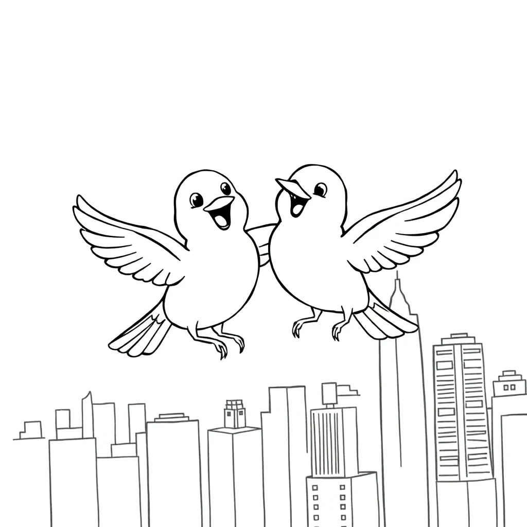 Plantilla para colorear para niños