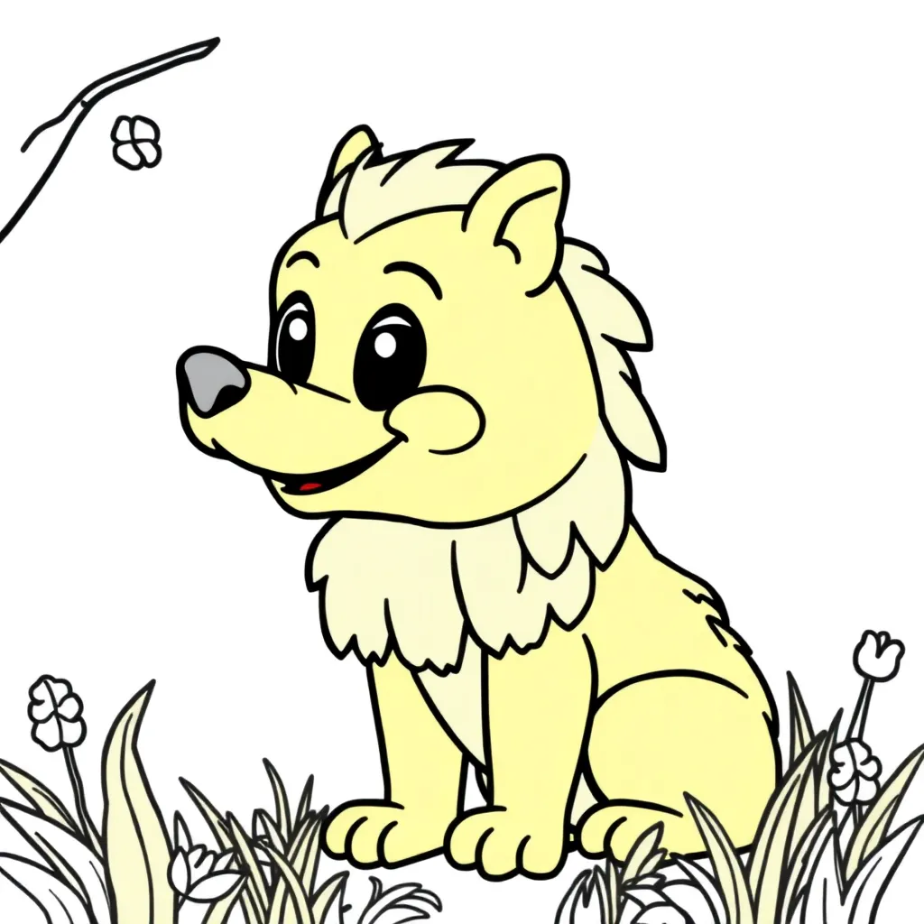 Plantilla para colorear para niños