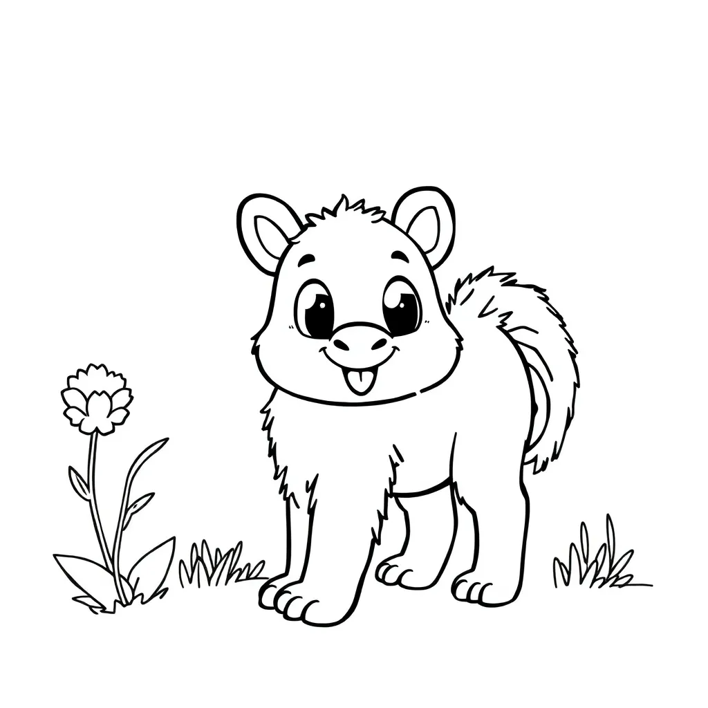 Feuille de coloriage pour enfants