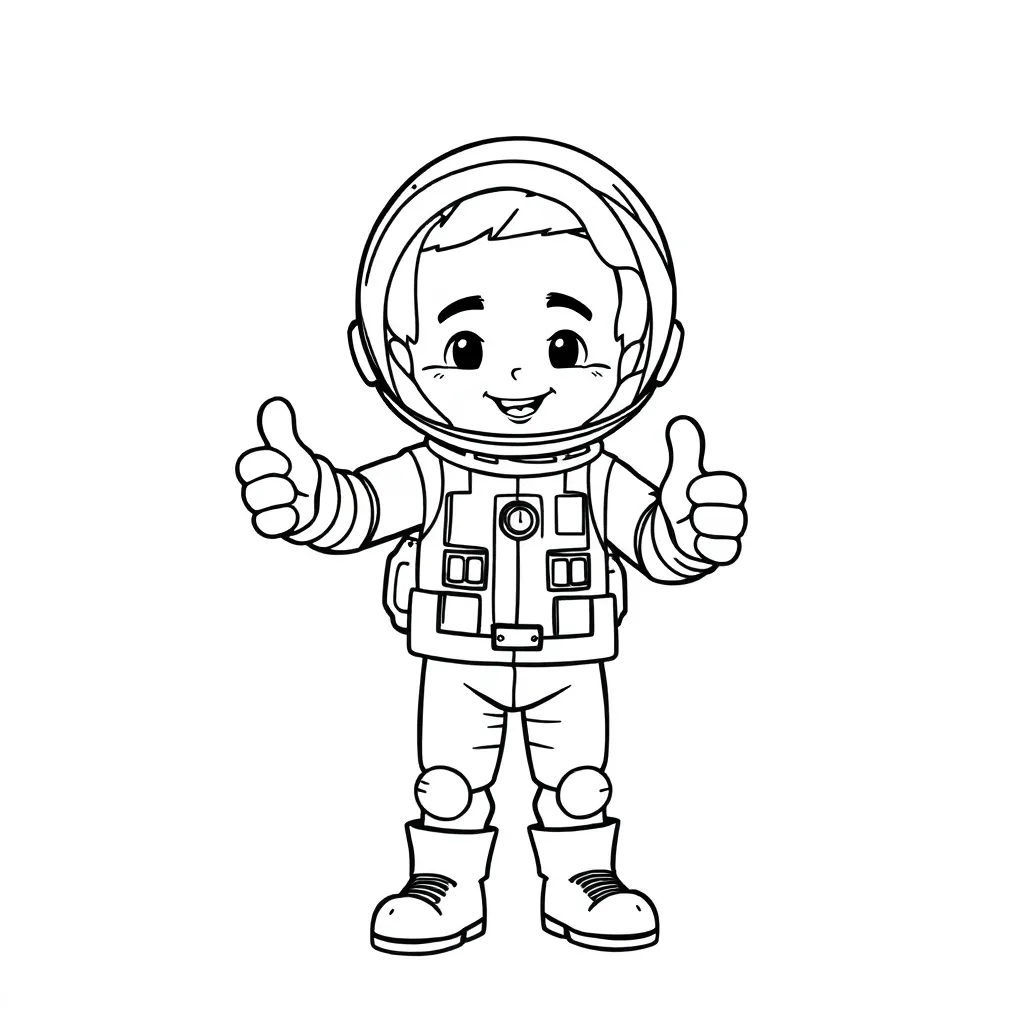 Plantilla para colorear para niños