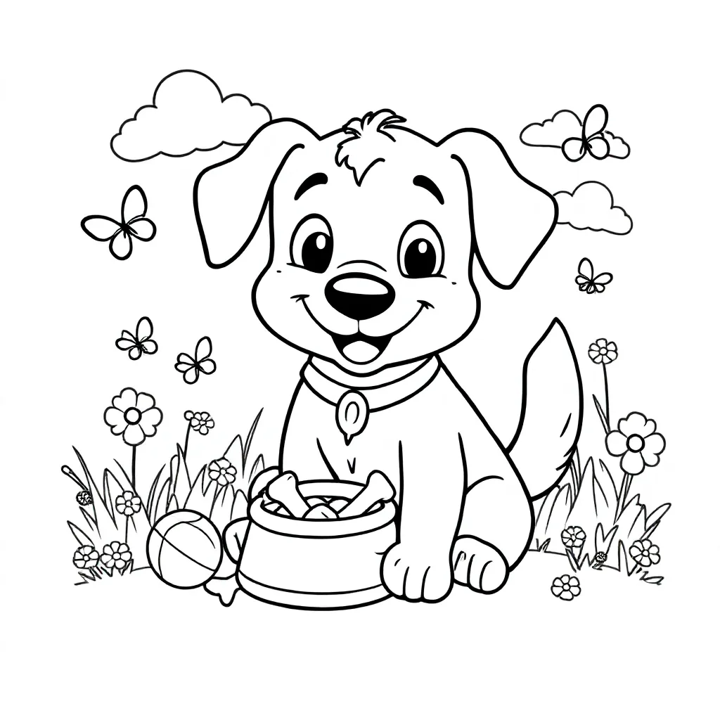 Bobby De Hond coloring page for children