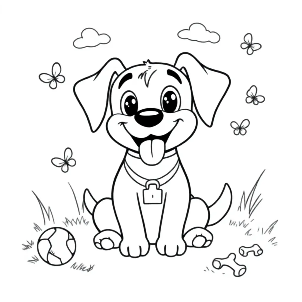 Bobby De Hond coloring page for children