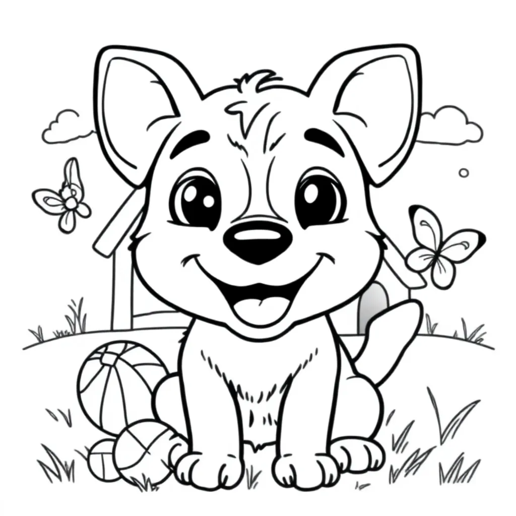 Bobby De Hond coloring page for children