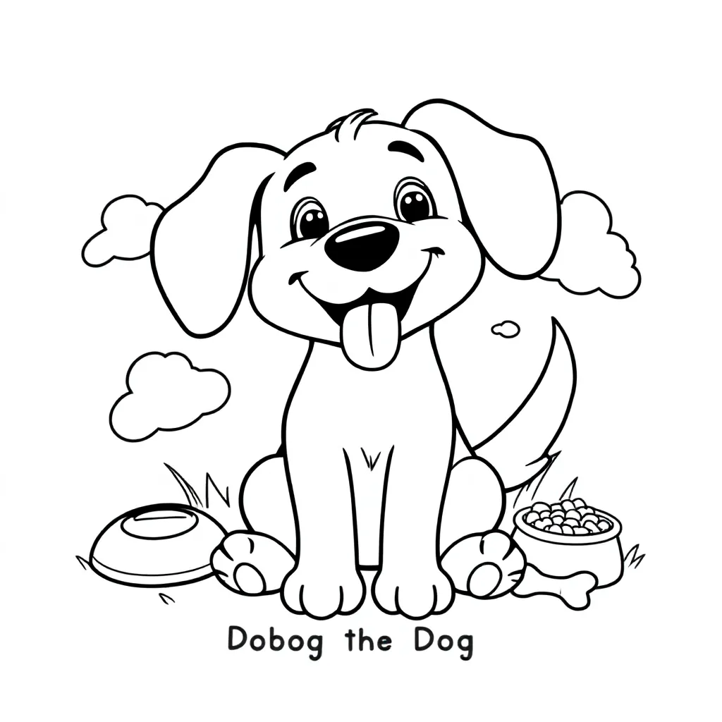 Bobby De Hond coloring page for children