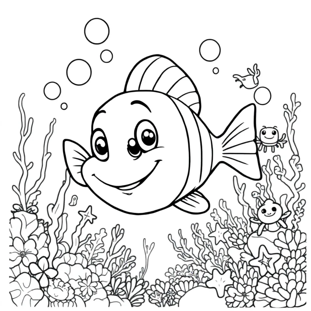 Bobby De Vis coloring page for children