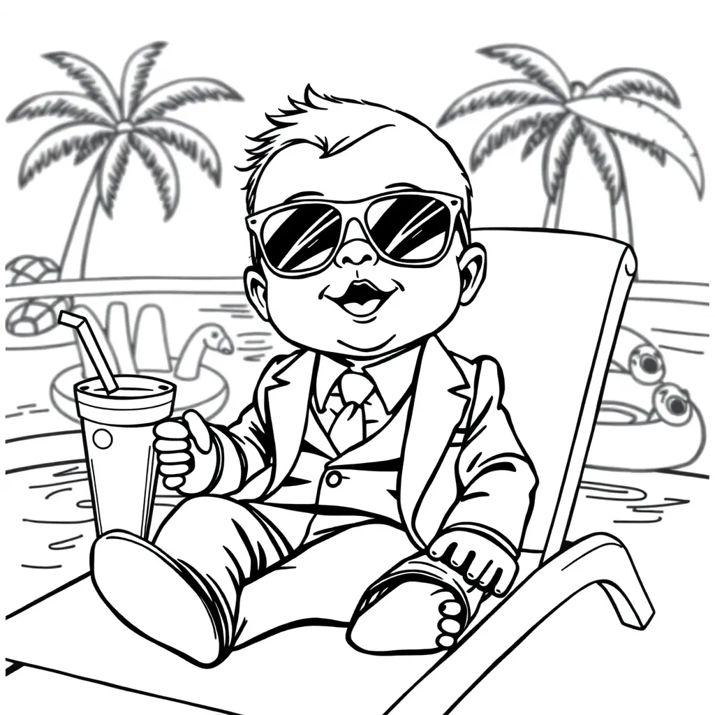 Childrens coloring page