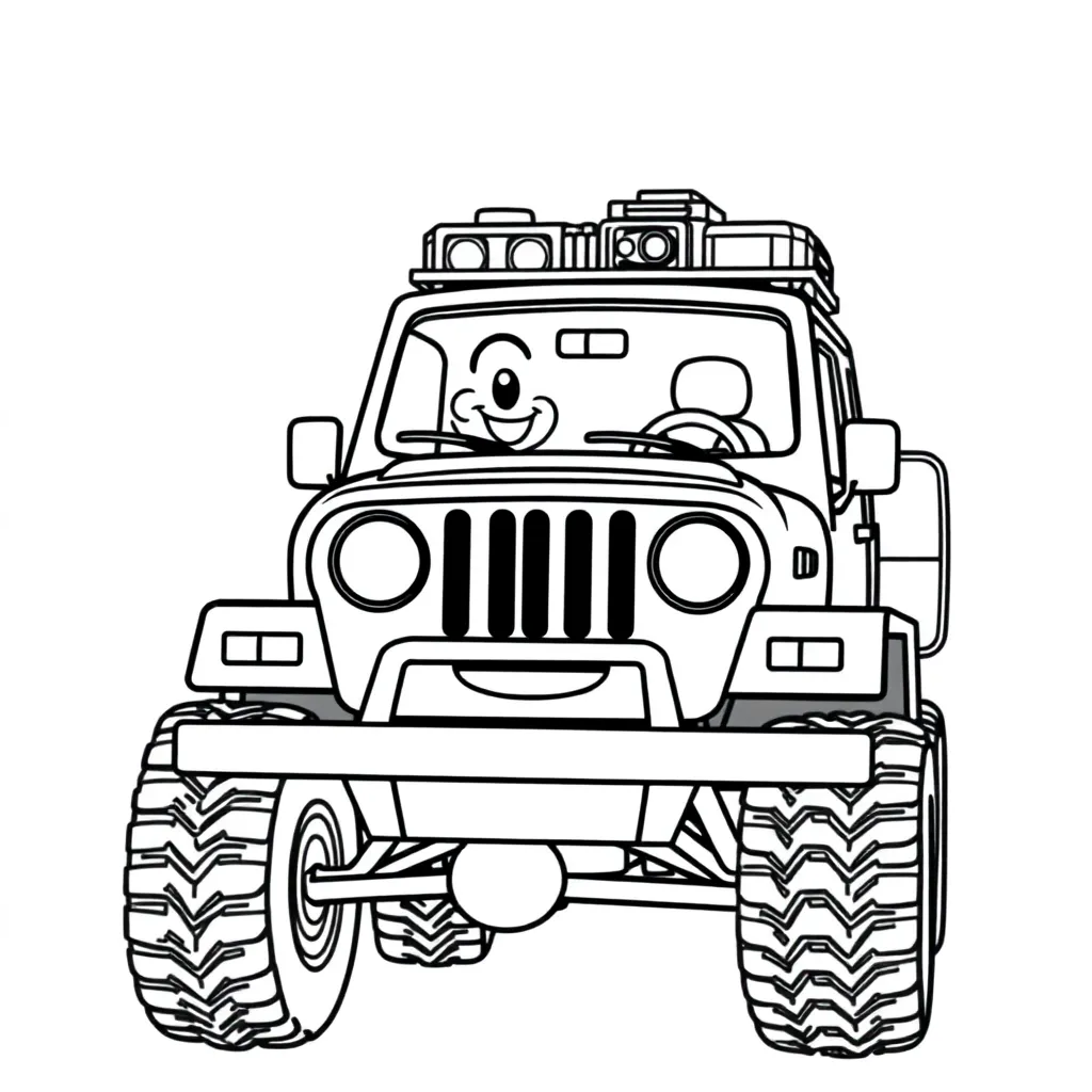 Brandweerman Sam Voertuig Avontuur Held Rescue coloring page for children