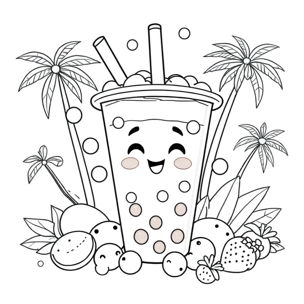 Feuille de coloriage pour enfants