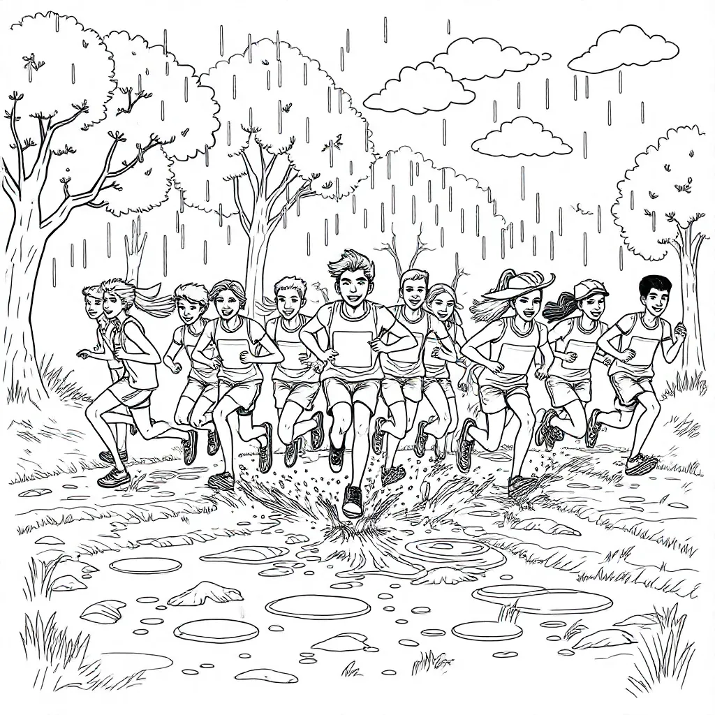 Feuille de coloriage pour enfants