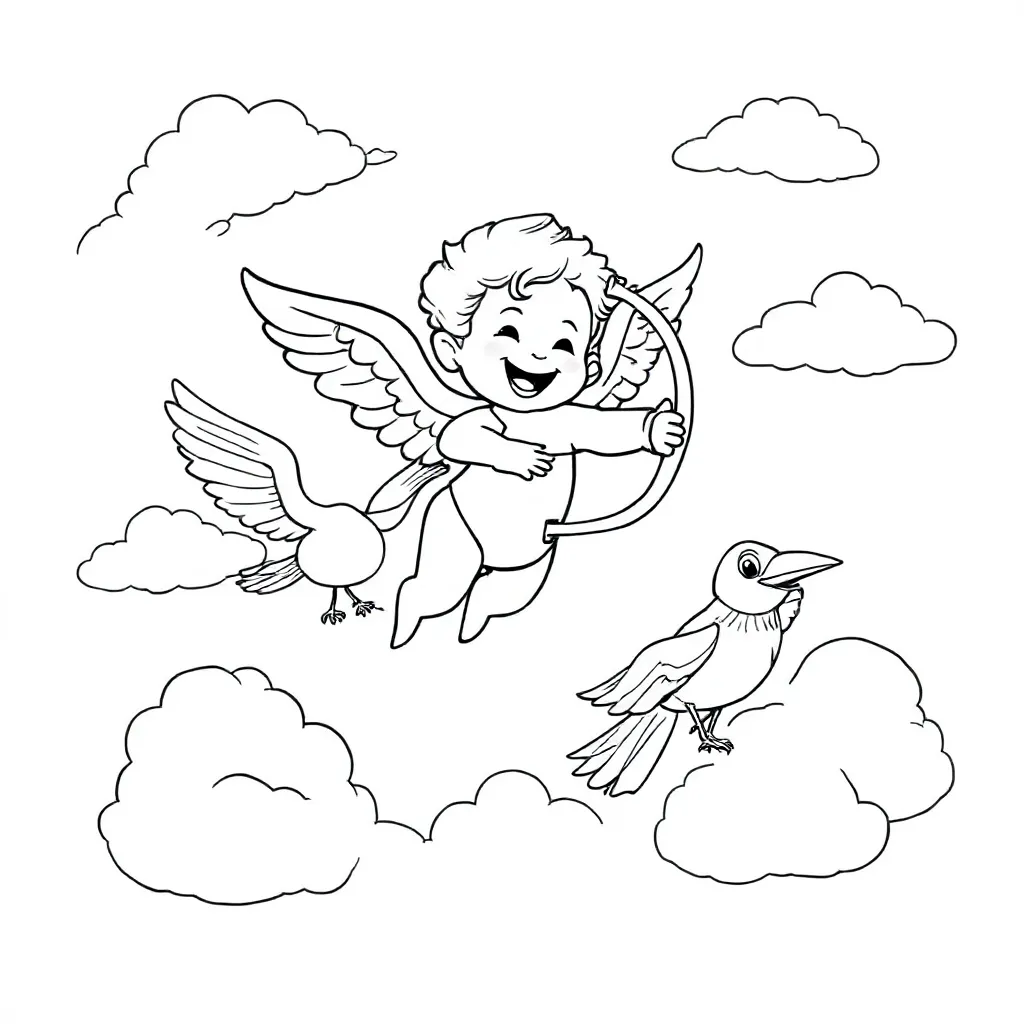 Feuille de coloriage pour enfants