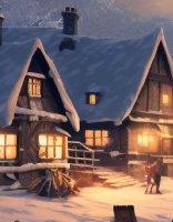 Dezember coloring page for children