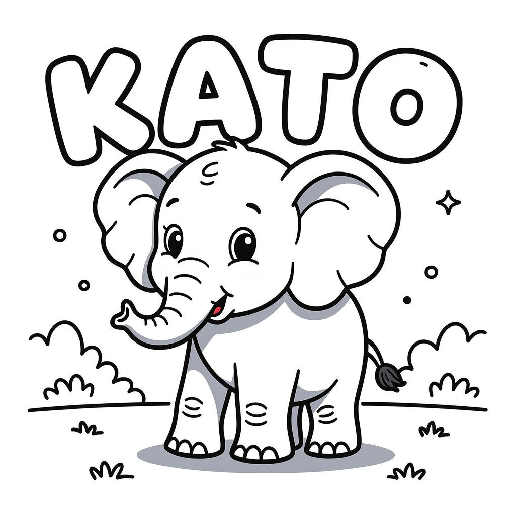 Dieren coloring page for children