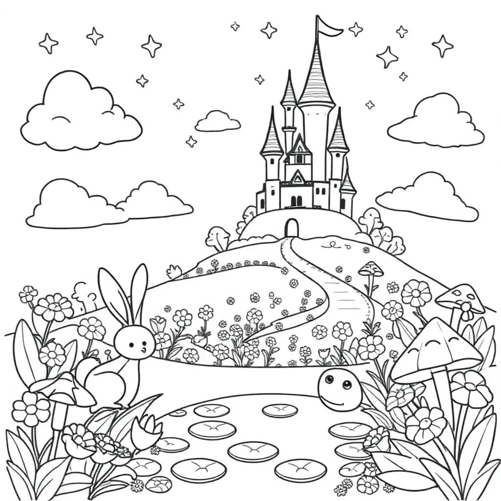 Feuille de coloriage Disney