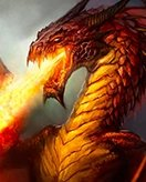 Dragons coloring page for children