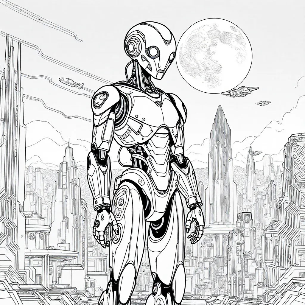 Feuille de coloriage pour enfants