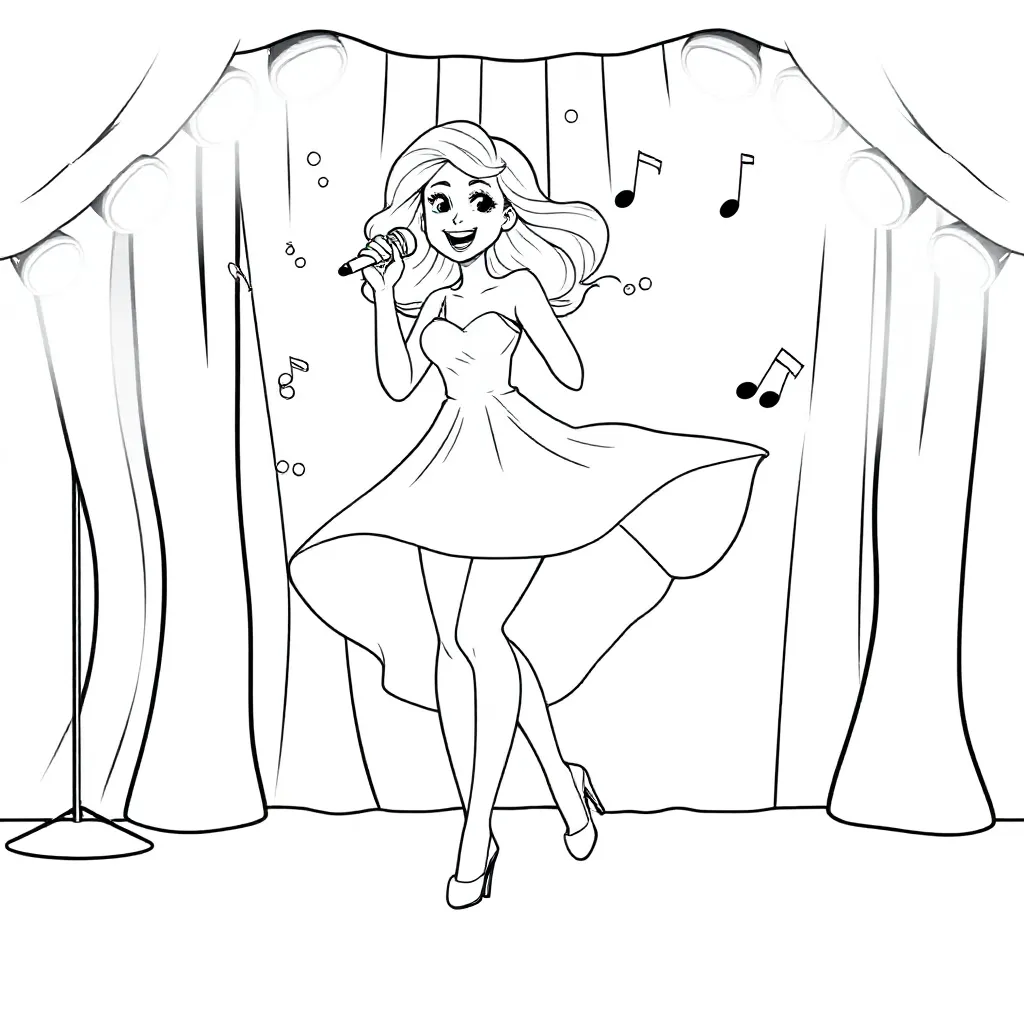 Feuille de coloriage pour enfants