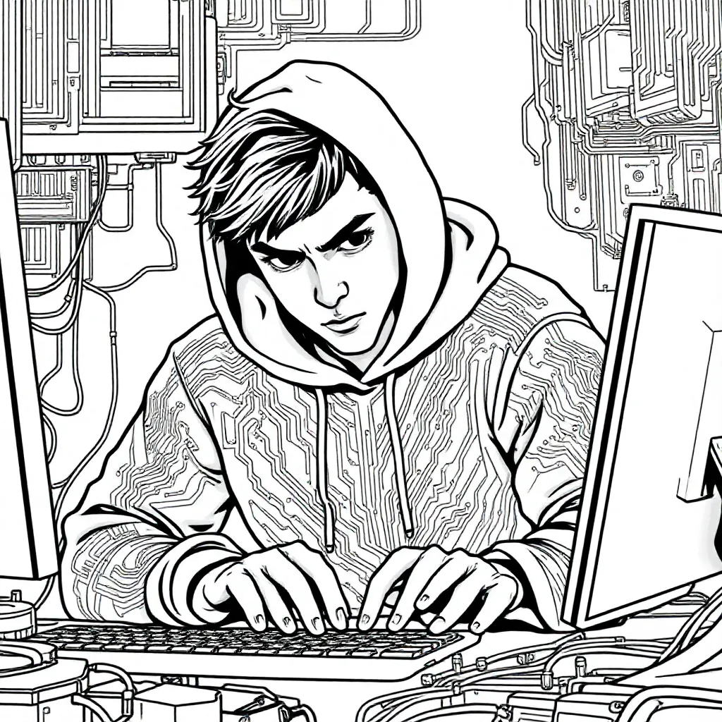 Feuille de coloriage pour enfants