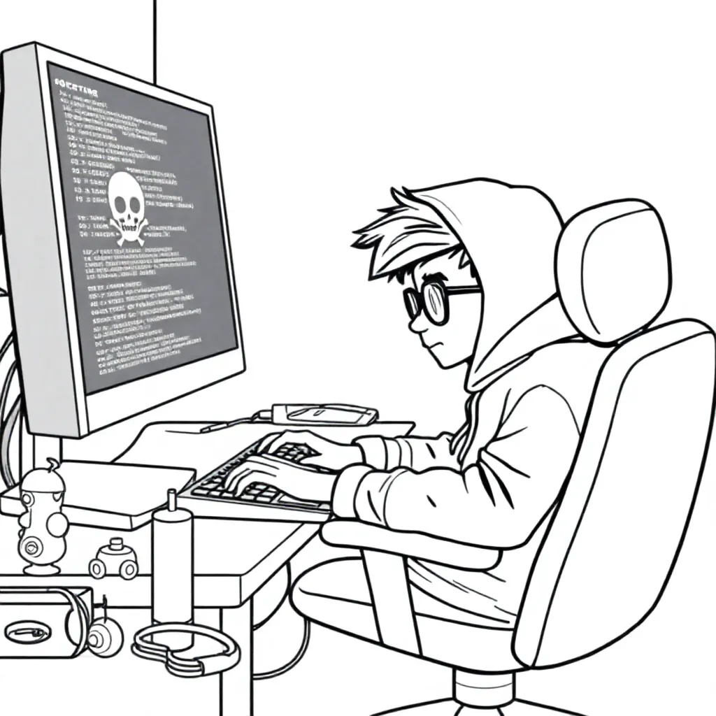 Feuille de coloriage pour enfants