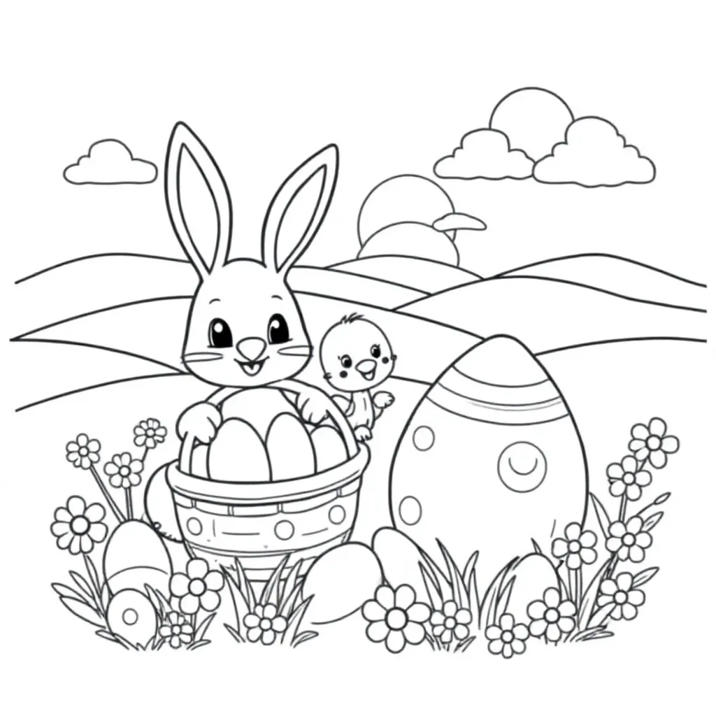Feuille de coloriage pour enfants
