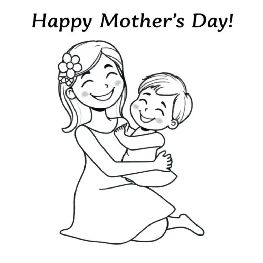 Feuille de coloriage pour enfants