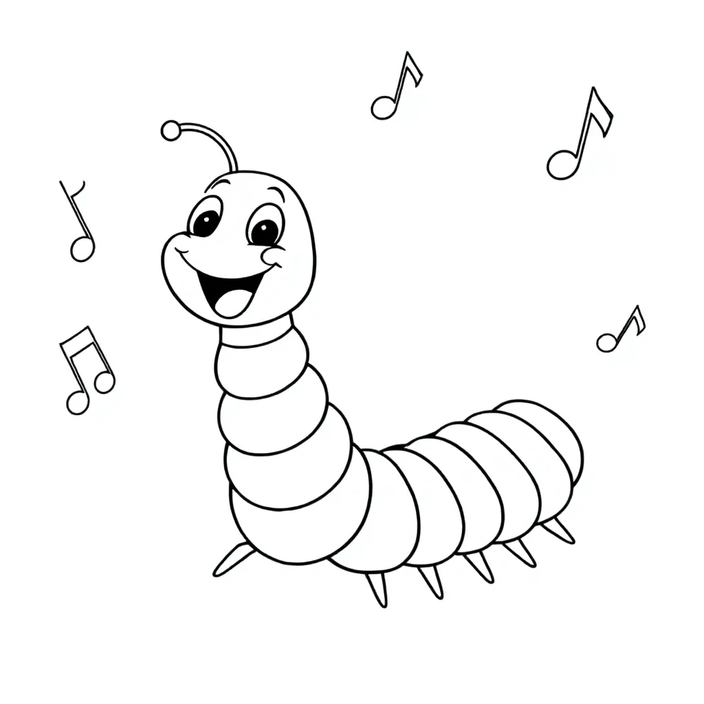 Feuille de coloriage pour enfants