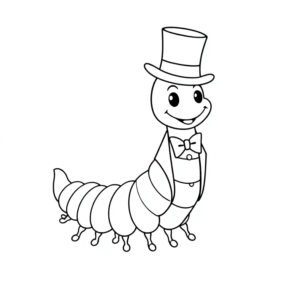 Feuille de coloriage pour enfants