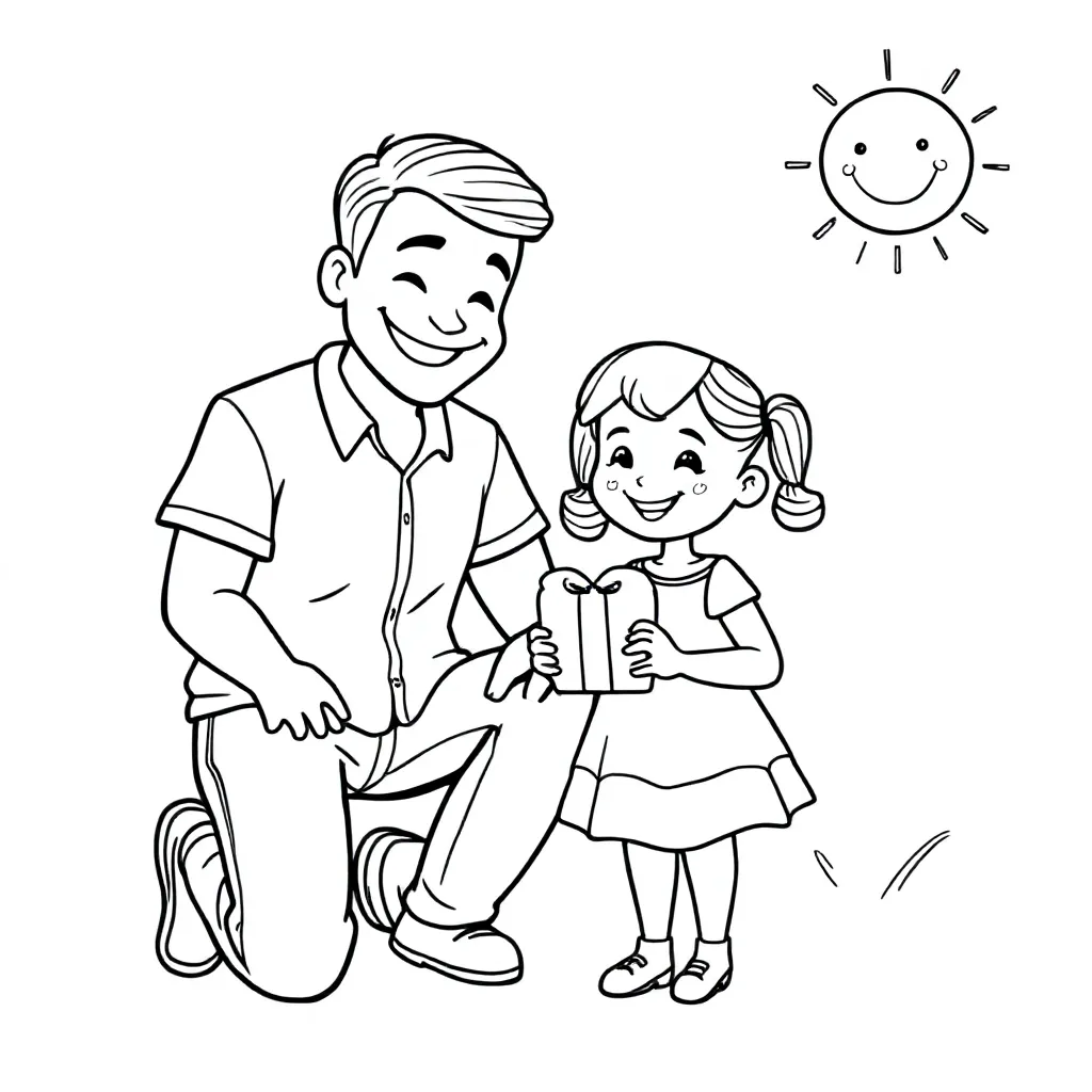 Feuille de coloriage pour enfants