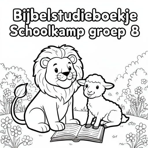 Een voorkant voor een Bijbelstudieboekje
