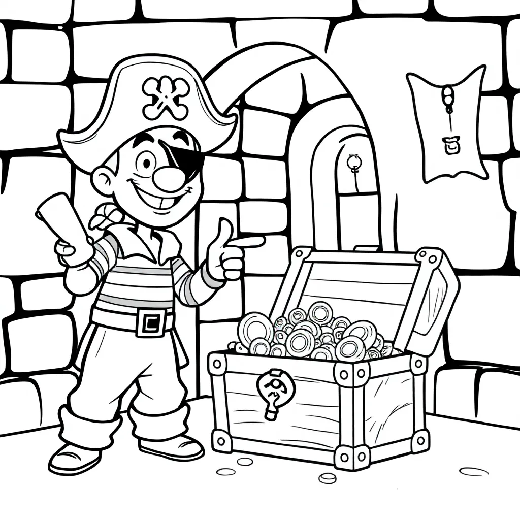 Feuille de coloriage pour enfants