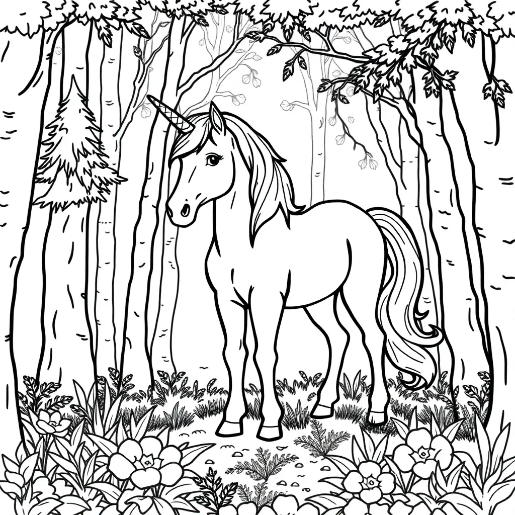 Childrens coloring page