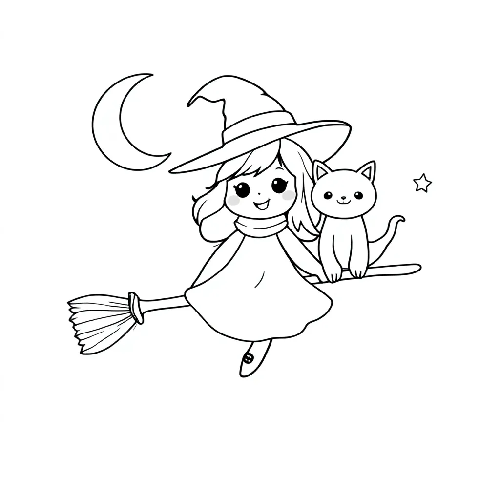una strega kawaii