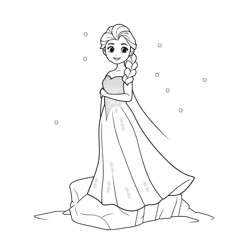 Feuille de coloriage pour enfants