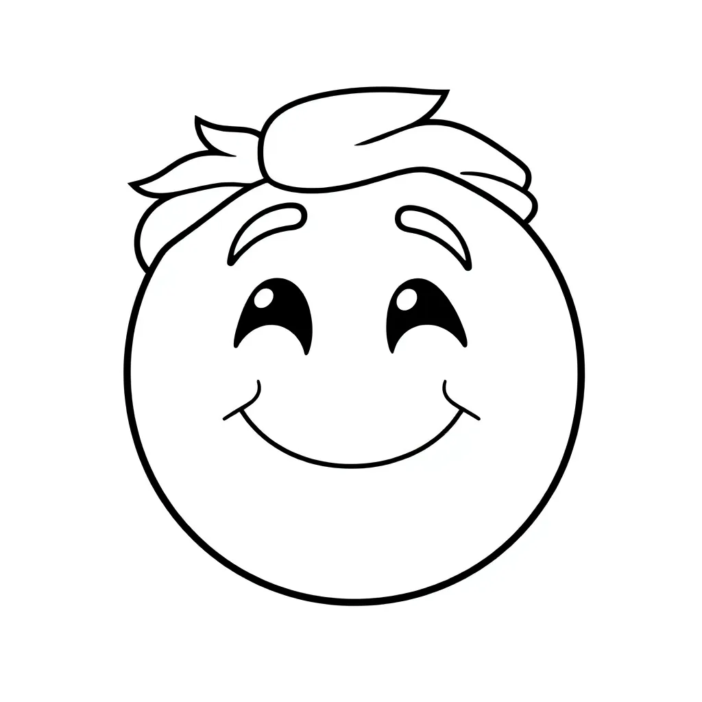 Emoji Emoties Creatief Tekenen Plezier coloring page for children