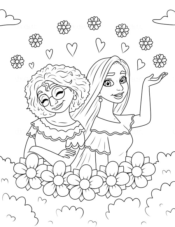 Feuille de coloriage pour enfants